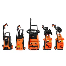 Автомойка высокого напряжения электрический портативный садовый полив 220 в водяной насос высокого давления автомобильный водяной пистолет Чистящая машина набор