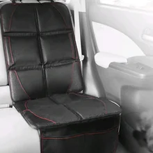 Funda de asiento de coche para niños, con relleno grueso, Protector de asiento de seguridad para bebés, esterilla mejorada, repelente de suciedad y agua, lavable