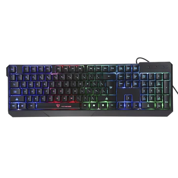 

MOTOSPEED 104 Gaming Esport Keyboard USB Wired LED Colorful Backlit Backlight Illuminated Laptop Notebook Desktop For Computer