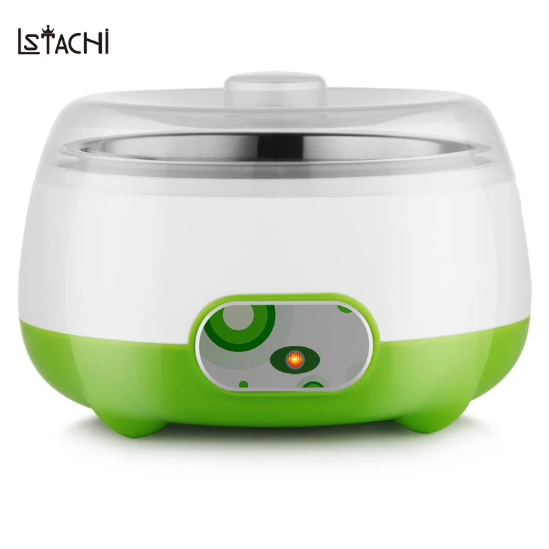 LSTACHi 1L ферментации йогурт чайник бытовой DIY механический таймер управление постоянной tempreture машина в кухонная техника