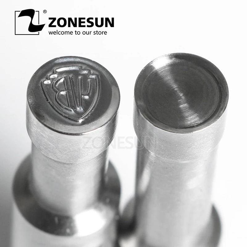 

ZONESUN BW Brand Custom made Logo Punching Die Mold 3D Tablet Press Tool For TDP 1.5 Candy Making Machine free shipping