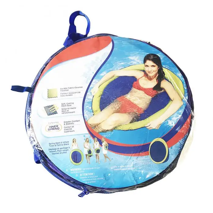 Hot Selling Swim Spring Float Mesh Float for Pool Lake Swimming Floating Mesh Inflatable Bed