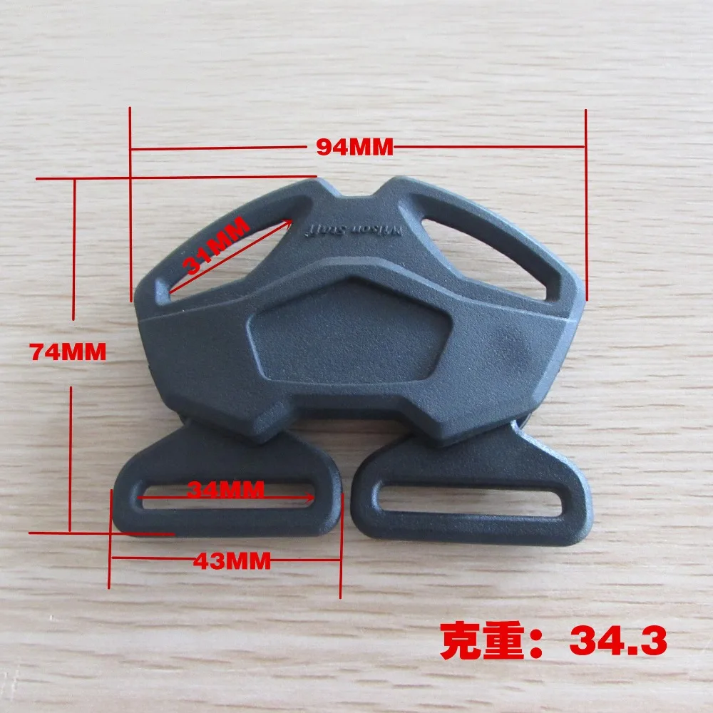 plastic buckle side release