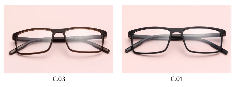 TR90 очки с квадратной оправой Для женщин простой близорукость оптически прозрачный рецепт оправы для глаз# MZ06-08