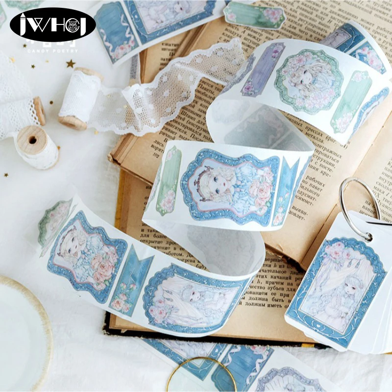 

5cm X 5m Beautiful Noble girl washi tape Special ink adhesive decor masking tape diy album scrapbooking sticker Arts,Crafts gift