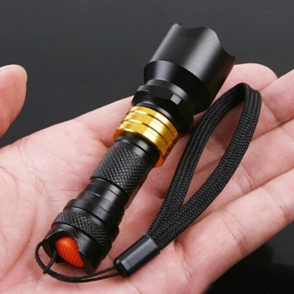 Mini Portable 3W Aluminum LED Flashlight Torch Small Lamp Light Outdoo