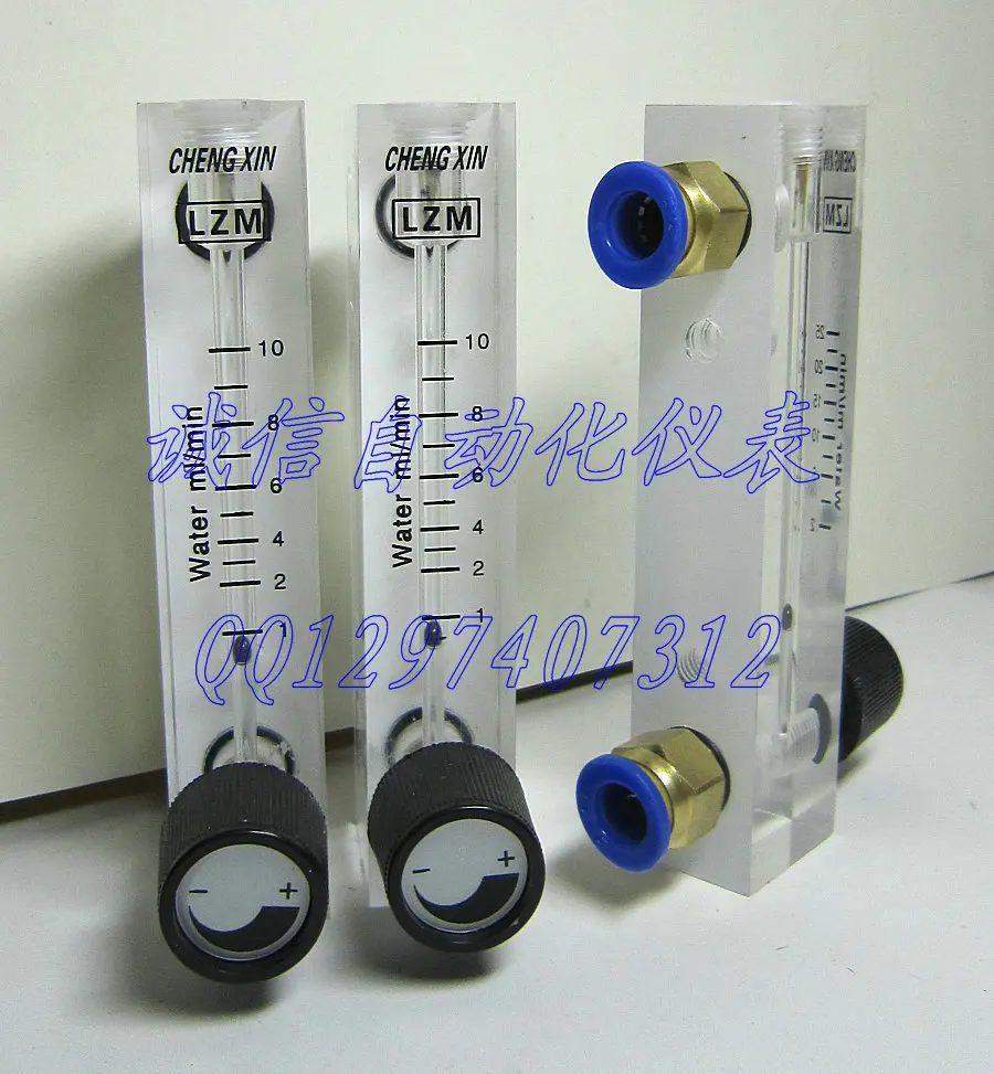 Регулируемый расходомер для воды в виде панели микро расход 40 400 LZM 6T ml / min|flowmeter