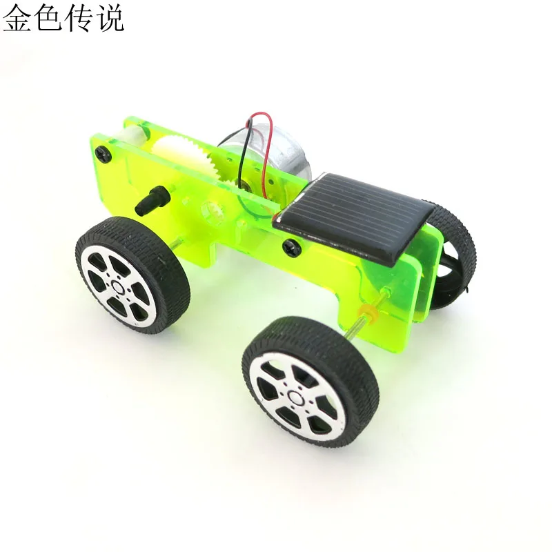 

F17936/8 DIY Solar Toy Car Assemble Solar Vehicle Mini Solar Energy Powdered Toys Racer Child Kid Solar Car Education Kit