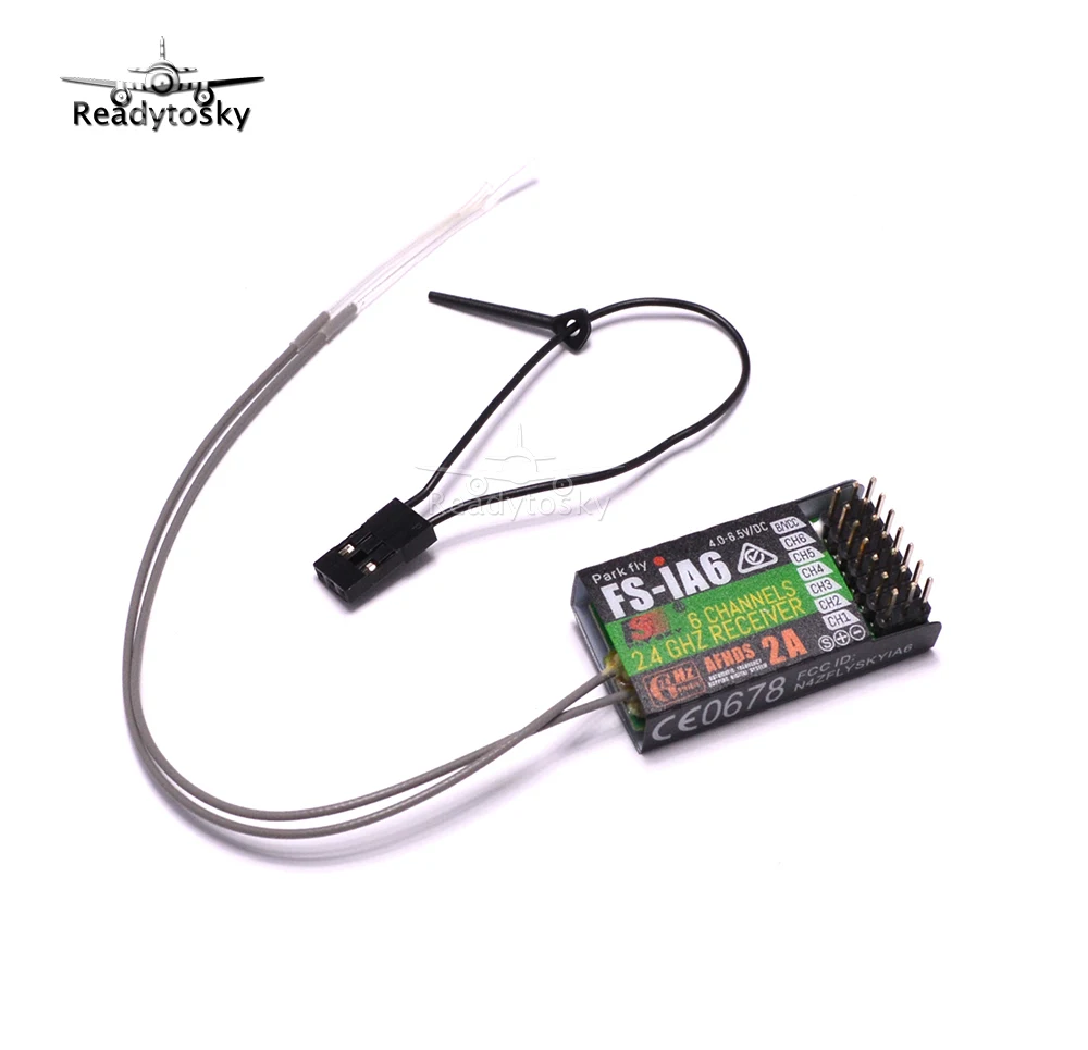 Приемник FS-IA6 FS IA6 6ch 2 4G RC для Flysky FS-I6 FSI6 | Игрушки и хобби