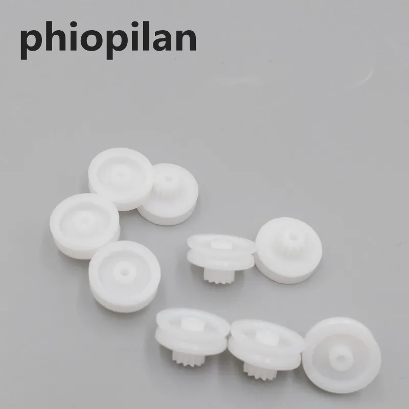 black D=15.5mm 12t 12teeth 2b black pulley small Plastic Timing Pulleys