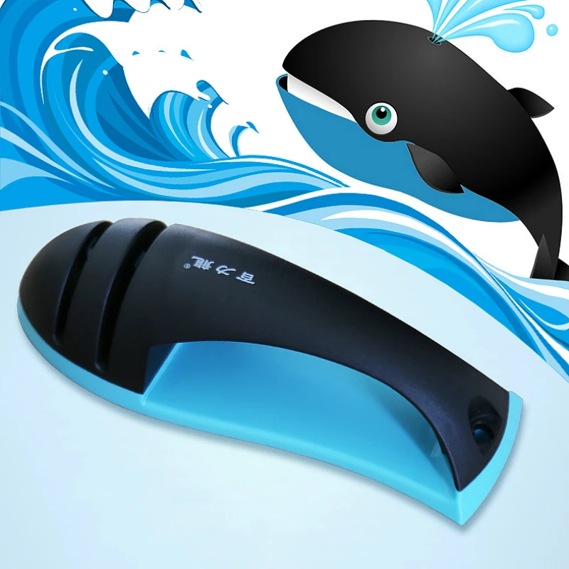 

INS Cheap Professional Knife Sharpener Cute Whale Modeling Kitchen Sharpening Stones Tool Diamond Whetstone Ceramics Kydex CIQ