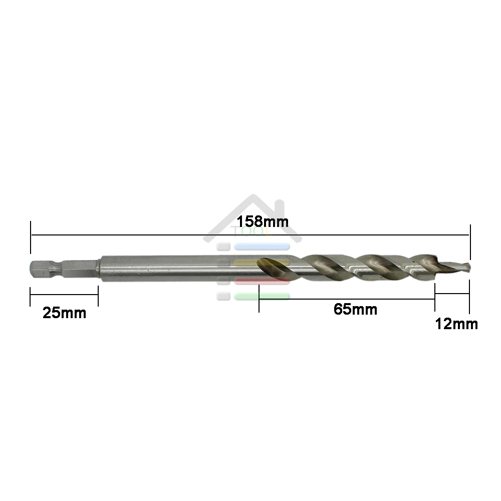 Шестигранный хвостовик 3/8 дюйма(9,5 мм) ступенчатое сверло с глубинами и шестигранным ключом для Kreg/Wolfcraft карманного отверстия