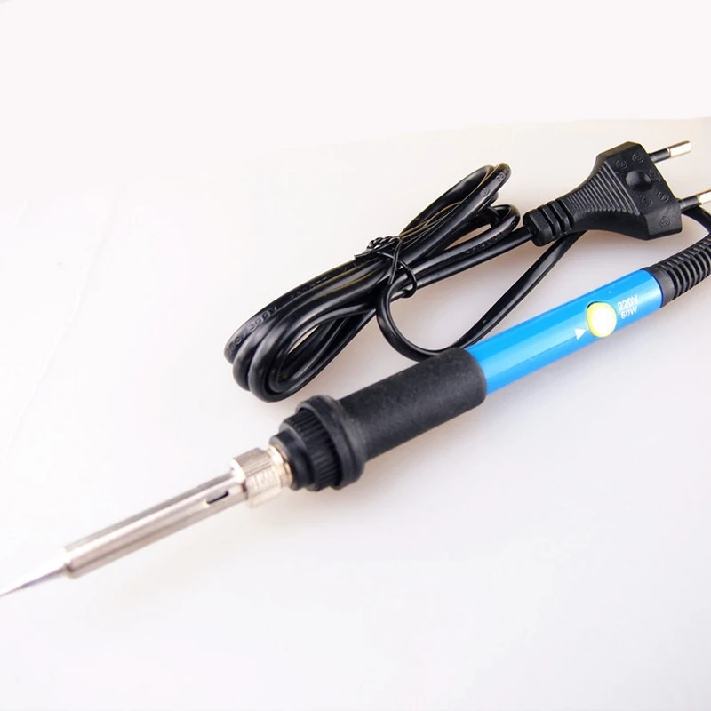 

60W Soldering Iron Electric Temperature Adjustable 110V/220V Electric Mini Lightweight Handle Heat Pencil Soldering Irons EU/US