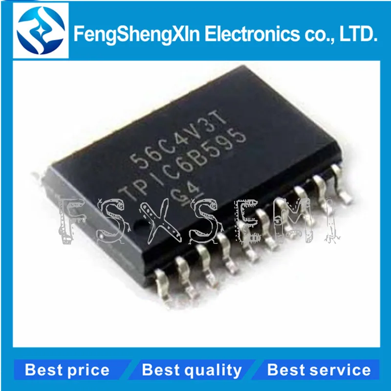 5 шт./лот TPIC6B595DW TPIC6B595DWRG4 TPIC6B595 TPIC6B595DWR SOP-20 Power Logic 8 бит | Электронные компоненты и