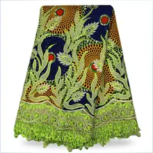 100 Cotton African Wax Fabric African printed wax fabric of dress L16061402