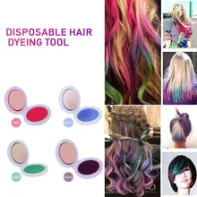 4 цвета волос Перманентный Мел Цвет волос пудра для временных татуировок пастельные краски для волос цвет краски Мягкие пастели салонный инструмент для стайлинга