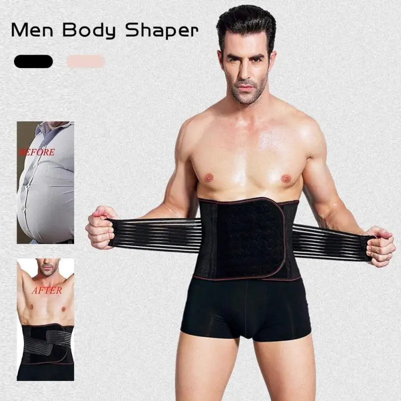 Slimming Belt Waist Tummy Trimmer Men Body Shaper Waist Exercise Trainer Slim font b Weight b