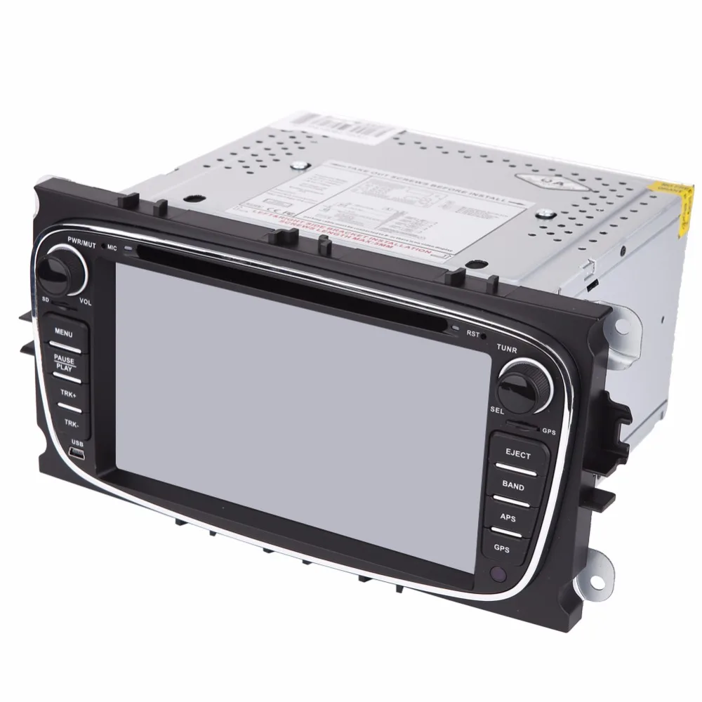 Top 2Din Car DVD for FORD FOCUS MONDEO 2012-2015 No WIFI Radio GPS Navigation RDS for focus ford car dvd steering wheel+canbus+gps 4
