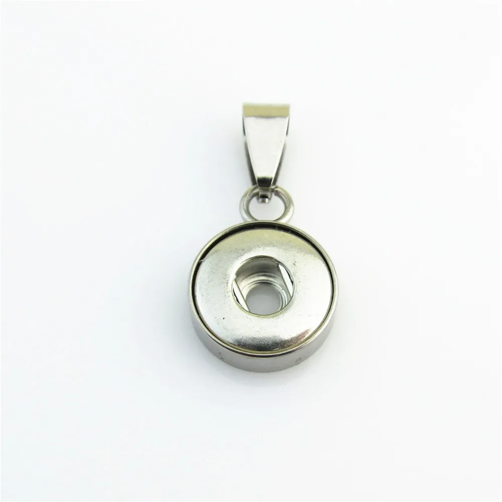Hot selling Interchangeable DIY Jewelry fashion 12mm Stainless steel Snap Button Pendant For snap Pendants Necklace 20pcs/lot | Украшения и