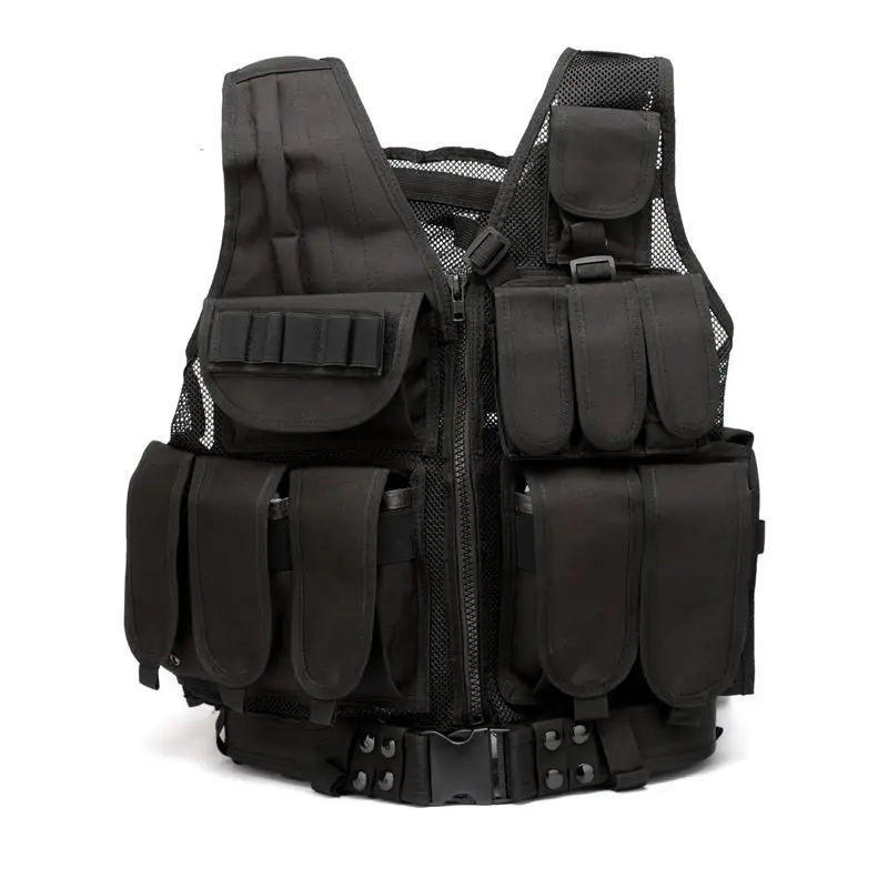 Камуфляжный охотничий жилет мужской тактический Молл Painball Carrier Assault