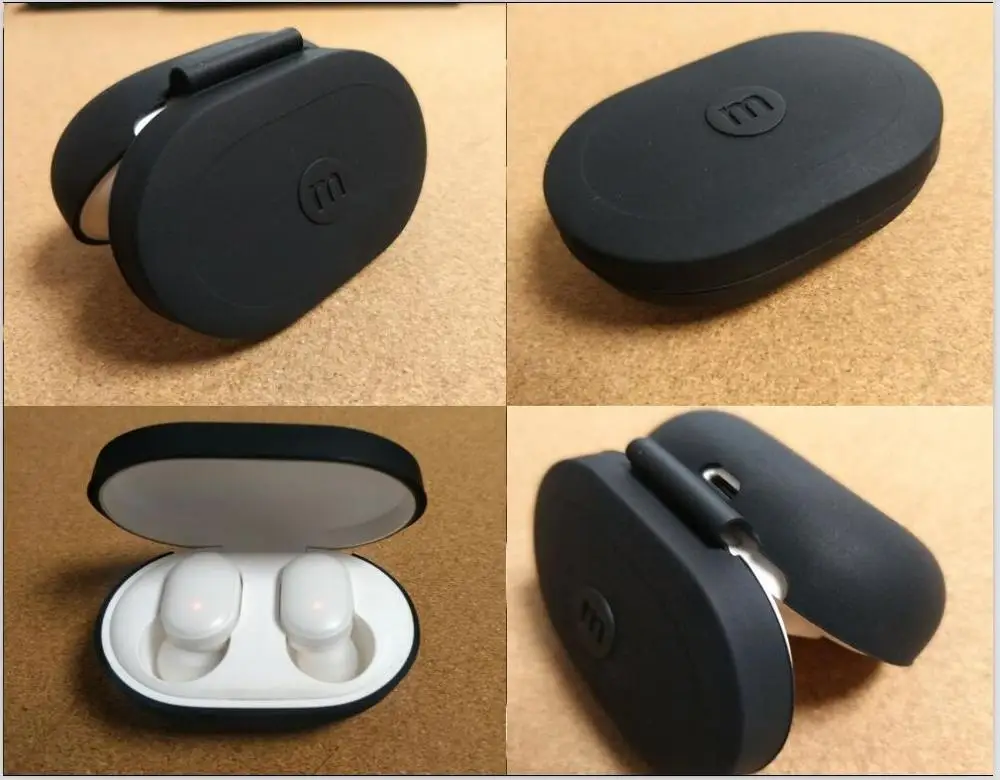 Силиконовый чехол для Xiaomi Airdots Bluetooth TWSEJ02LM защитный чехол|Аксессуары наушников| |