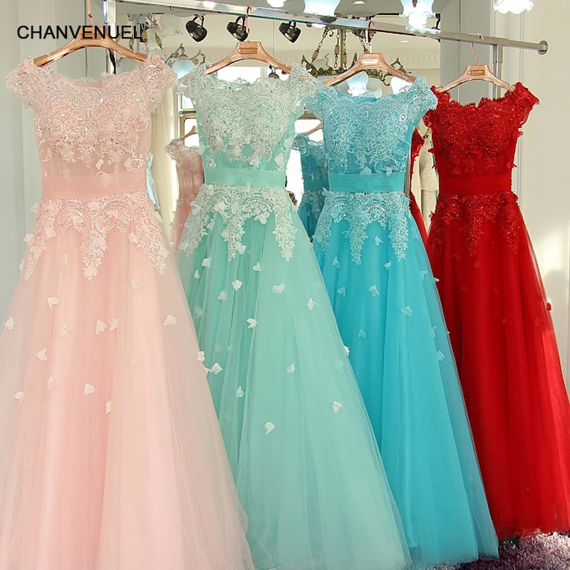 

LS731-tm cheap prom dresses 2019 A-line pink girls pageant dresses off shoulder red evening dress boat neck wedding guest dress