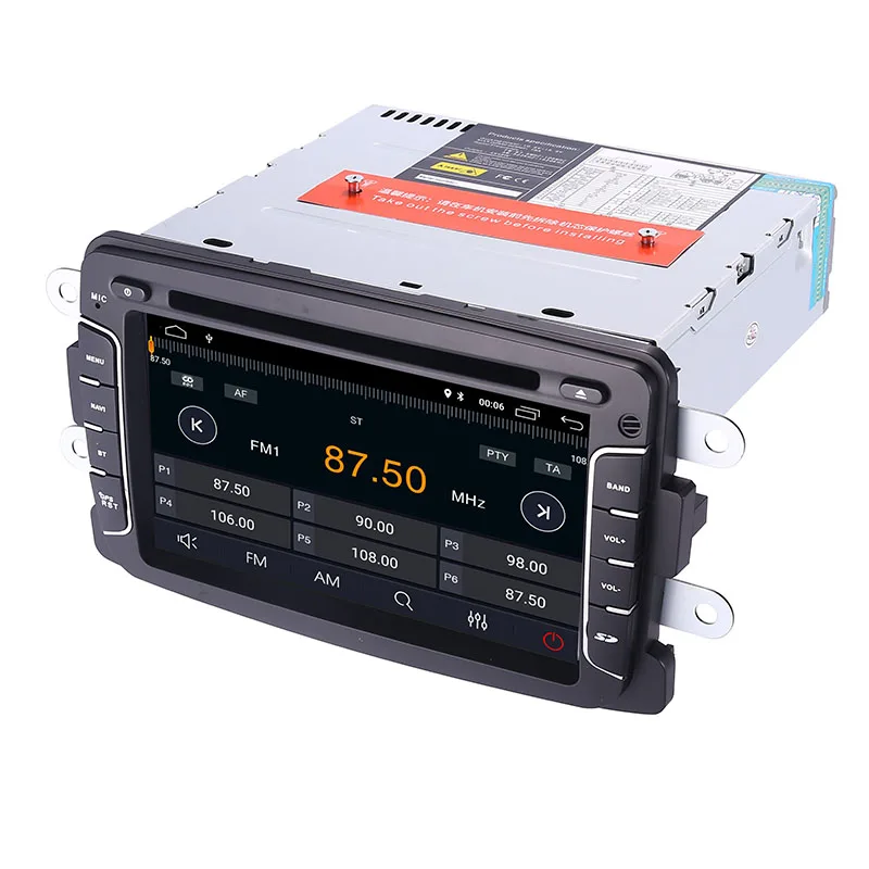 Clearance 7"android 8.1 car gps navigation For Renault Duster Dacia Sandero Capture Lada Xray 2 Logan 3G WIFI bsd radio stereo multimedia 4