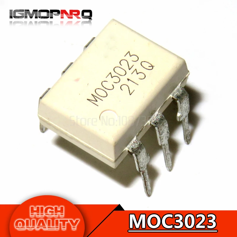 

Free shipping 10pcs/lot MOC3023 M0C3023 DIP Triac Driver Optocouplers DIP-6 new original