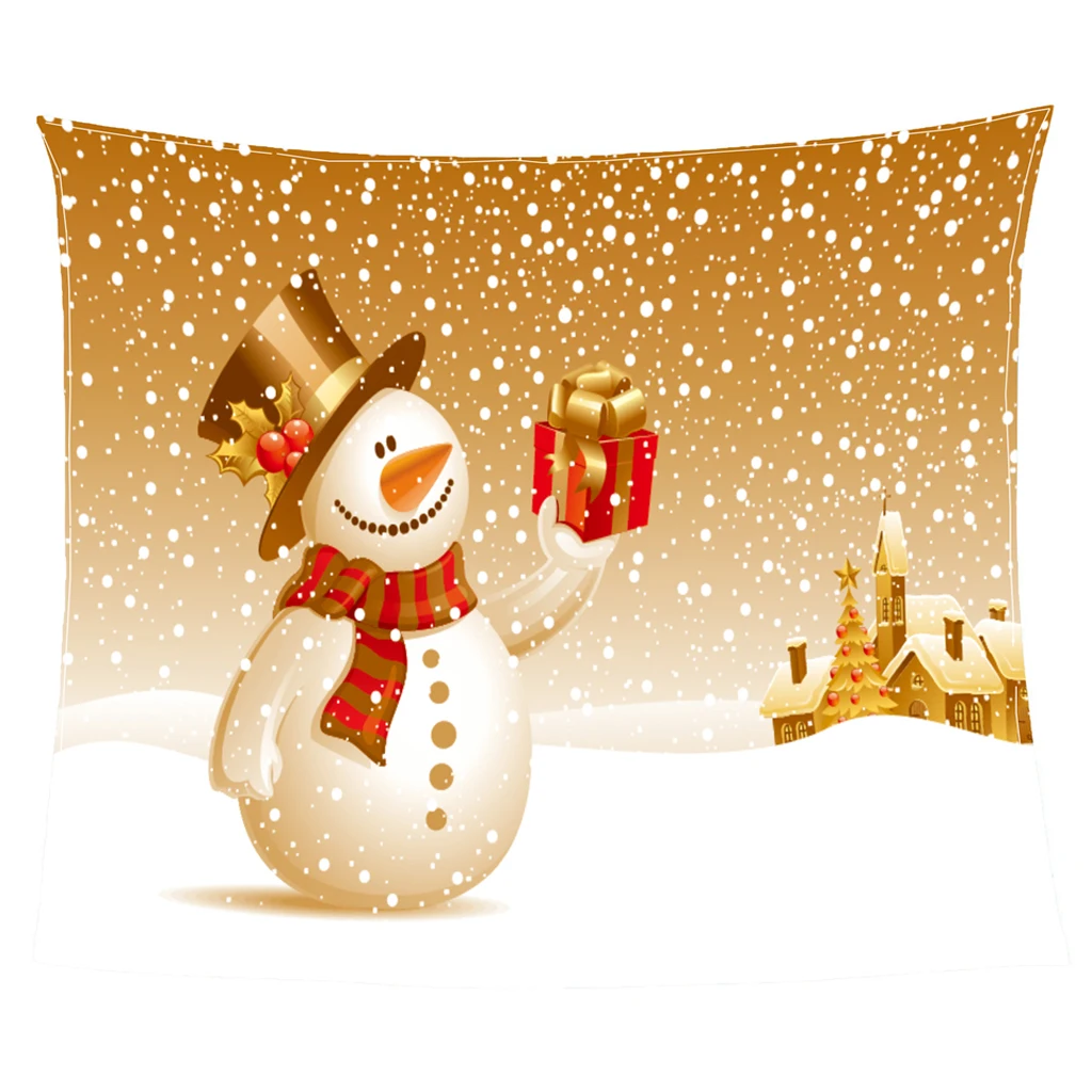 Мягкое Фланелевое рождественское покрывало с двойным флисом w/Рождественский принт, мягкое теплое одеяло для дивана, одеяло для тавелинга, кемпинга, товары для домашнего декора - Цвет: 21