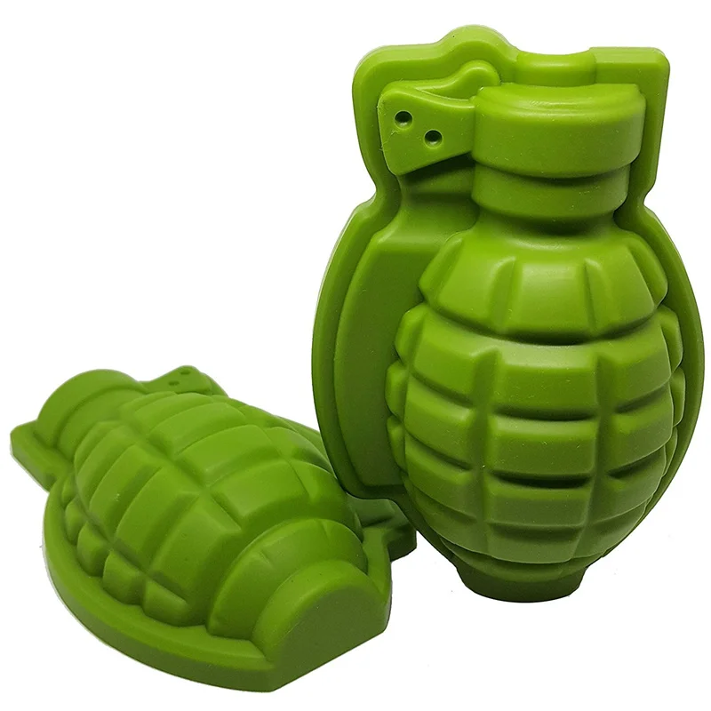 Grenade Silicone Mold 3