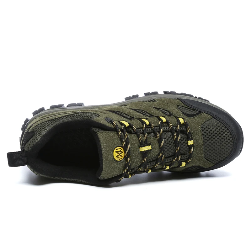 Горы классический стиль большой размер 39-46 Мужская походная обувь на шнуровке мужская спортивная обувь уличные беговые треккинговые кроссовки прогулочная обувь