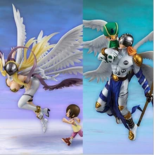 Digital Monster Digimon Figure Angemon Angewomon PVC Action Figure Digimon Colletion Model Toy
