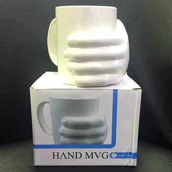 

Creative Palm Mug Ceramic Coffee Cup Personality Gift Mug