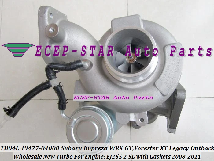 Бесплатная доставка TD04L 49477 04000 14411 AA710 14411AA710 Turbo для SUBARU Impreza WRX GT Forester XT Legacy Outback 2008 11