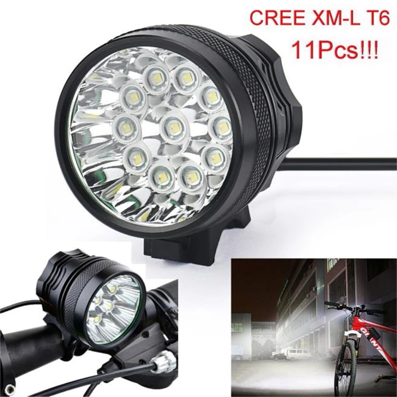 28000 Lm 11x T6 LED 3 Modes Bicycle Lamp super bright LED bike headlight bike light front battery overcharge protection A30 28000 Lm 11x T6 LED 3 Modes Bicycle Lamp super bright LED bike headlight bike light front battery overcharge protection A30