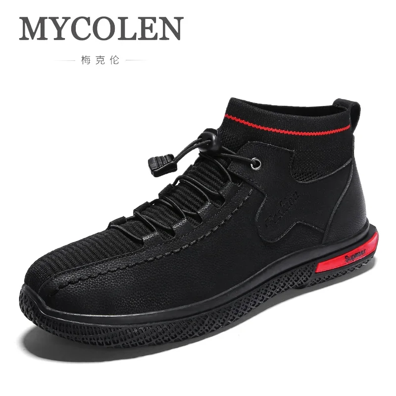 

MYCOLEN The New Listing Men Shoes 2018 Luxury Fashion Handmade Light Breathable Shoes Men Casual Zapatillas Hombre Casual