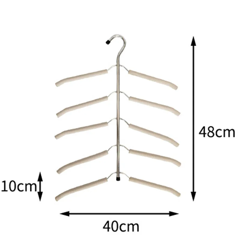 Вешалка для одежды, многофункциональная вешалка для одежды, противоскользящая вешалка для одежды, домашняя многослойная одежда