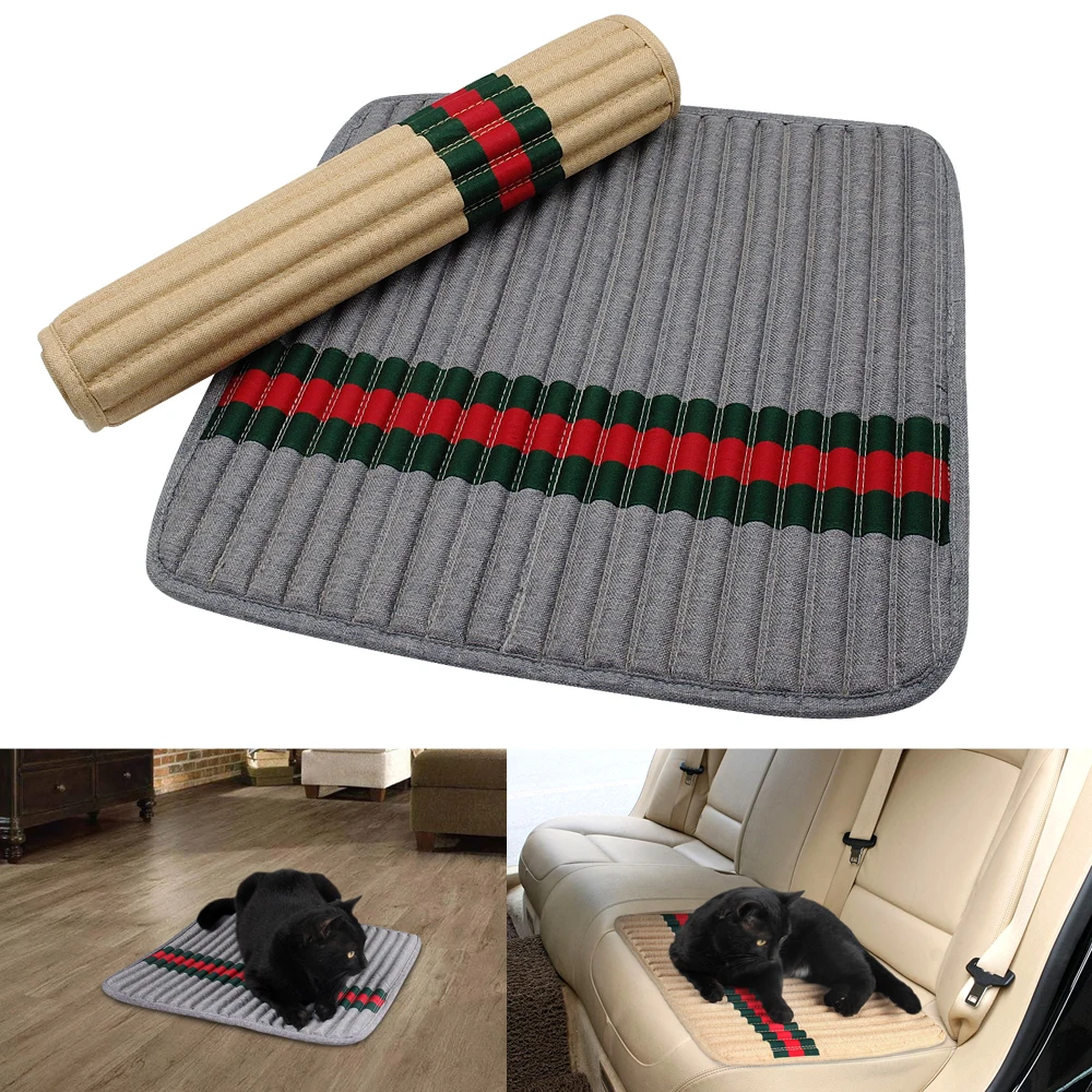 

New Cat Floor Mat Pet Dog Car Seat Cover Breathable Puppy Kitten Sleeping Bed Mats Cover Pets Cats House Beds Pad Drop Shipping