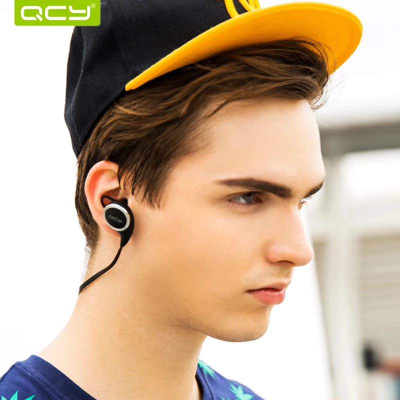 Qcy QY8 беспроводная связь Bluetooth 4.1 наушники с микрофоном студия шумоподавлением