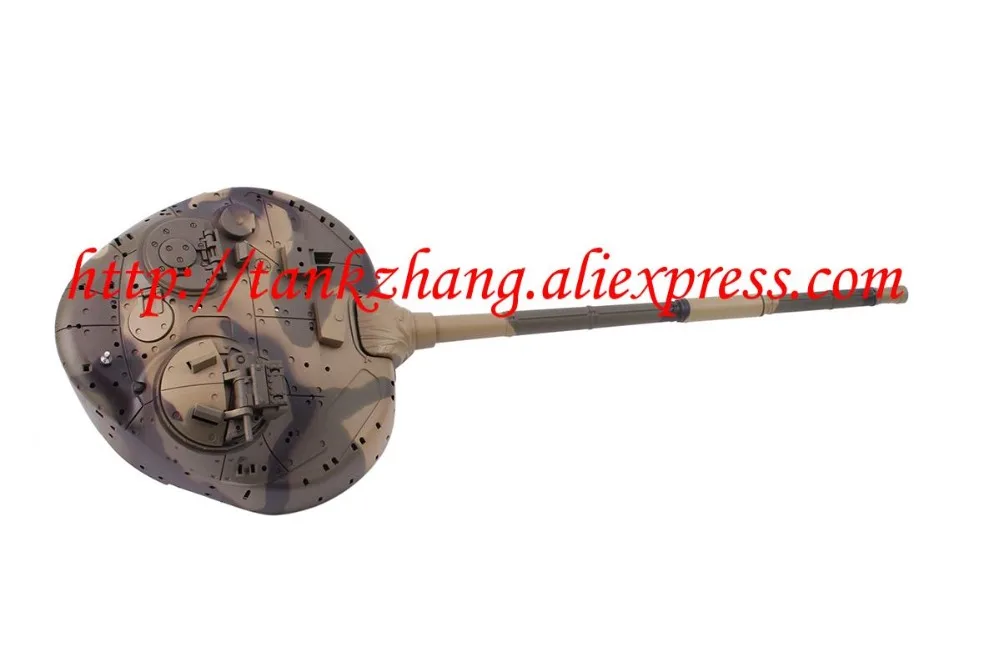 HENGLONG 3938-1 RC tank RUSSIAN T90T-90 116 RC tank spare part no. Turret with barrel-5.3 version