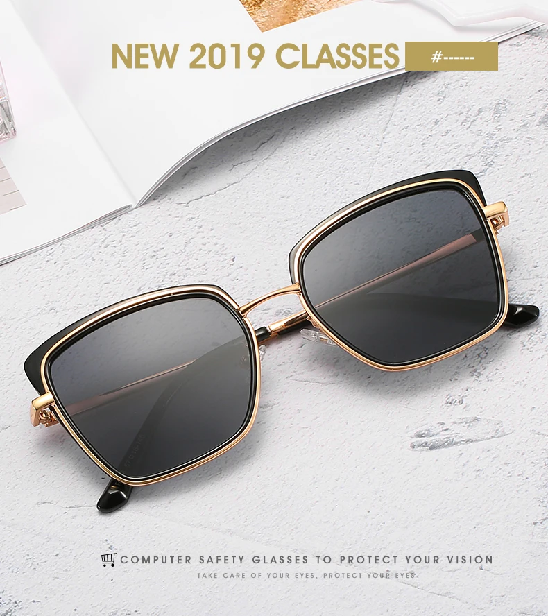 polarized cat eye sunglasses for driving women sun glasses uv400 (1)