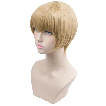 

HSIU A+ kuzu no honkai Cosplay Wig Mugi Awaya Costume Play Woman Adult Wigs Halloween Anime Game Hair