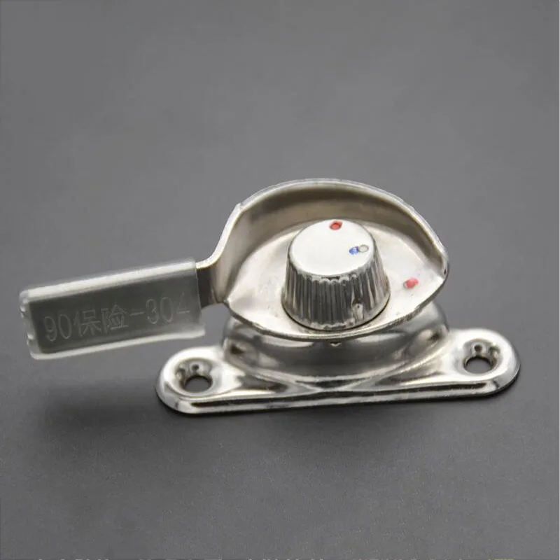 Stainless steel Door Lock translation Window Locks aluminum alloy doors and windows crescent lock Accessories 10pcs
