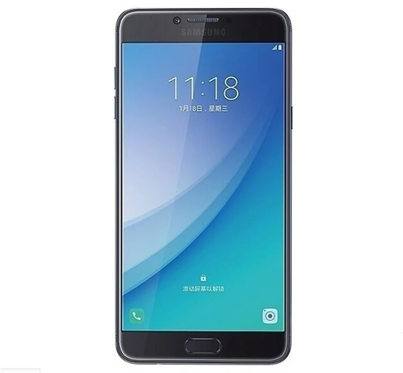 Разблокированный мобильный телефон samsung Galaxy C7 Pro C7010, GSM, 3G и 4G, Android, четыре ядра, 5,7 дюймов, две sim-карты, 16 МП, 64 Гб ПЗУ, отпечаток пальца