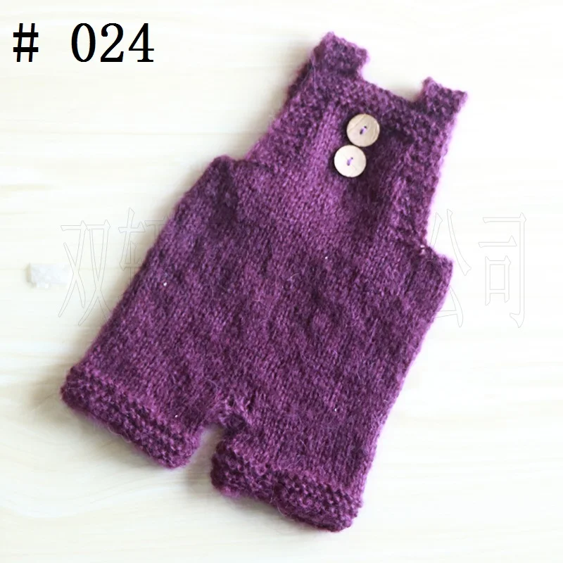 Newborn Photography Props Pants Mohair Shorts Hand-Woven Studio Clothing