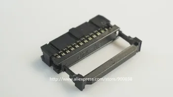 

10 Pcs 0.100" 2.54mm 24 Pin dual Row IDC Connector 2 rows Rectangular Female Socket Receptacle Ribbon Cable FC-24