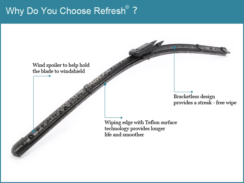 Стеклоочистители для Volvo V70 24 дюйма и 22 дюймов Fit щепотка вкладке оружия 2005 2006 2007