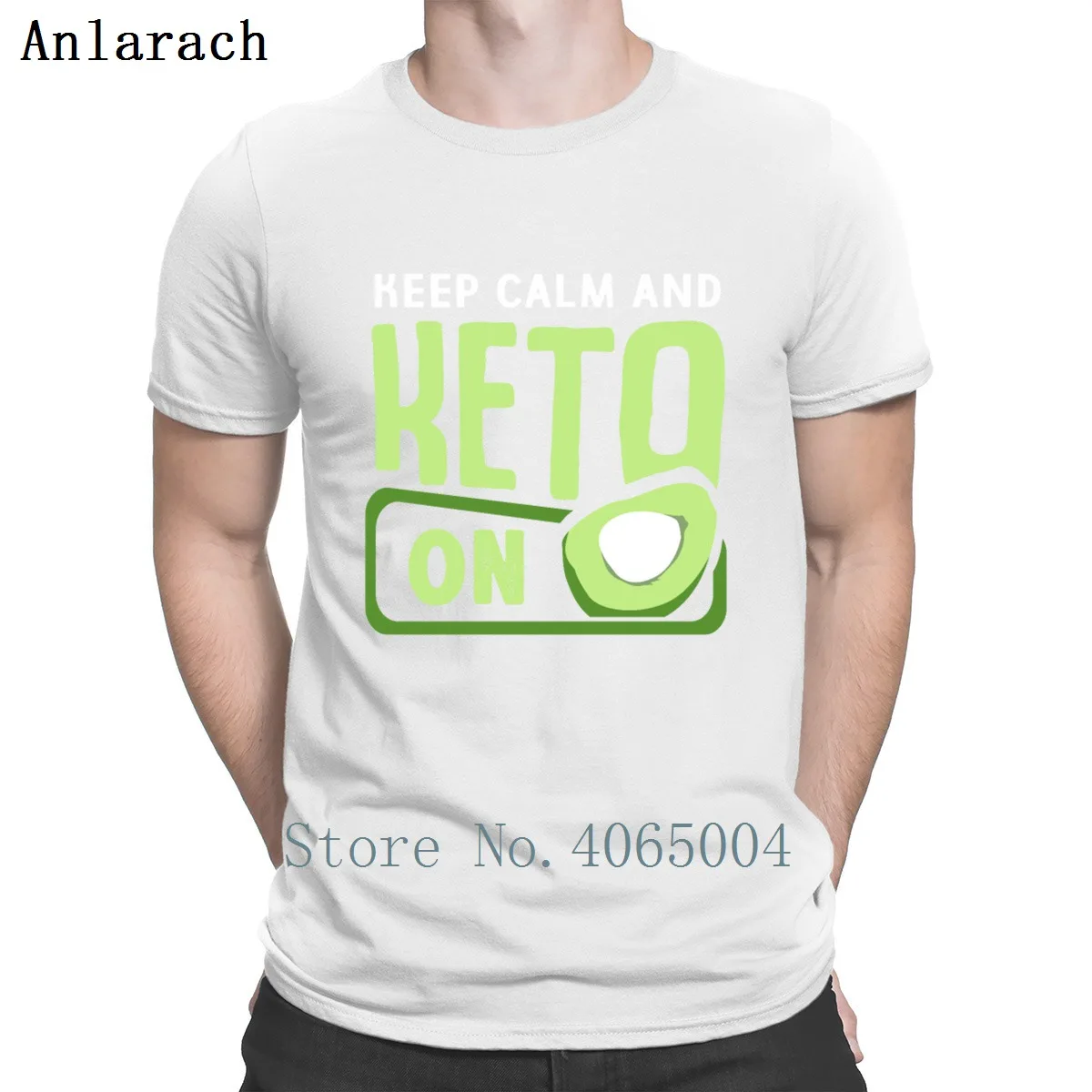 Кето диета с надписью Keep Calm And на футболке интересные Демисезонный удобные