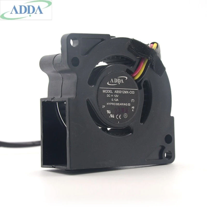 

ADDA AB5012MX-C03 5020 5CM 12V 0.12A turbo cooling fan 3wire 3-pin HYPRO