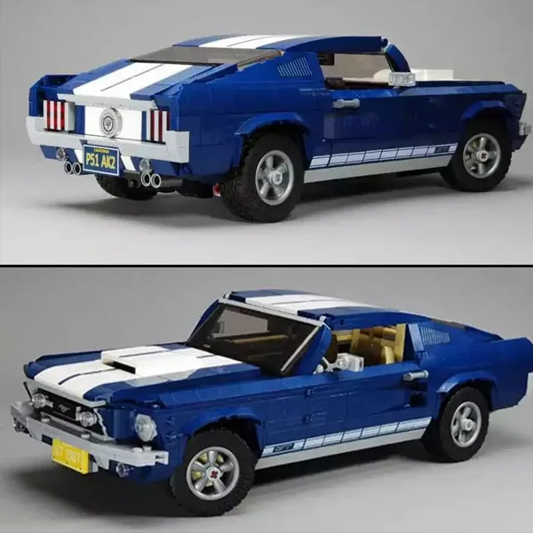 

21047 Creator American Muscle Car Nitrous Oxide Tank Super Badge Building Blocks Bricks Ample Power Nitrogen injection 10265